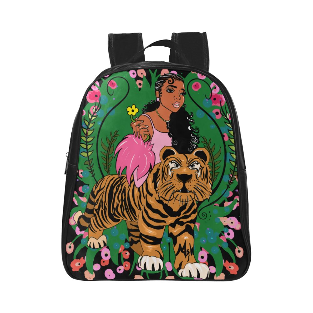 tiger school bag