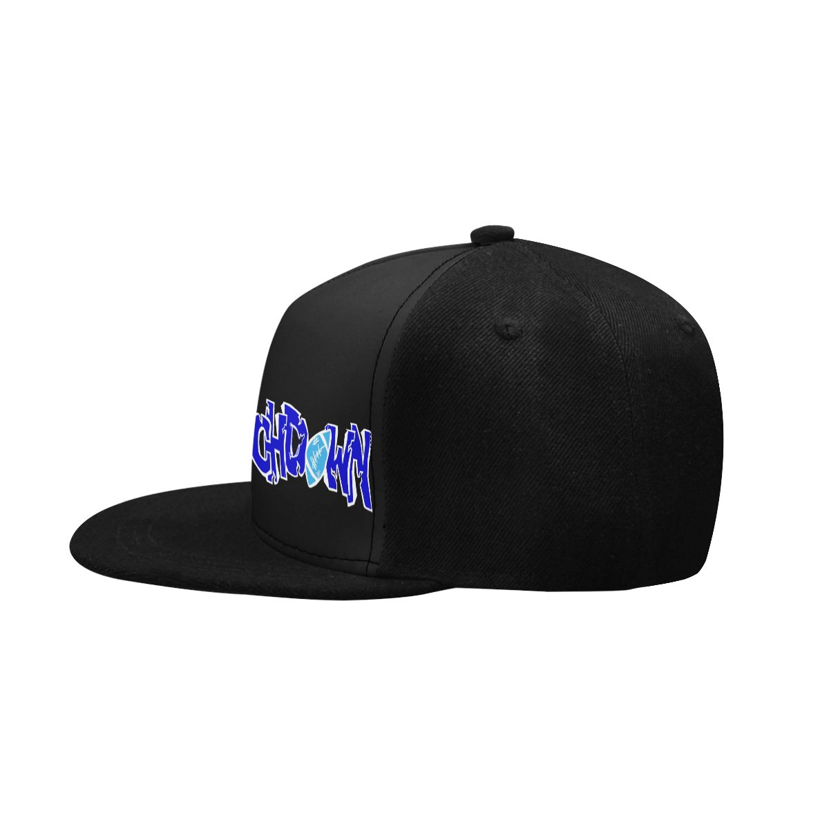 Touchdown Blue NB Snapback Hat G (Front Panel 